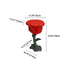 Contemporary Creative Red Rose Flower Shape Fiberglass Coffee Table For Living Room