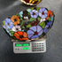 Traditional Tiffany Pastoral Rose Flower Stained Glass 2-Light Table Lamp For Bedroom