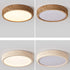 Modern Minimalist Round Stone Grain Resin Iron LED Flush Mount Ceiling Light For Bedroom