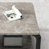 Modern Minimalist Rectangular Table Top Metal Marble Coffee Table 1-Shelf For Living Room