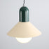 Contemporary Simplicity Macaron Iron Geometric Cone Shape 1-Light Pendant Light For Living Room