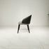 Modern Luxury Ring Back Leather Cotton Linen Ash Wood Dining Chair Backrest For Dining Room