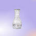 Modern Art Deco Acrylic Bottle Design Petal Effect USB LED Table Lamp For Bedroom