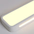 Modern Minimalist Rectangle Iron Acrylic LED Flush Mount Ceiling Light For Bedroom