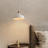 Modern Minimalist Round Dome Pot Lid Hardware 1-Light Pendant Light For Living Room