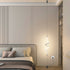 Modern Minimalist Iron Aluminum Silica Line LED Pendant Light For Bedroom