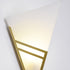 Contemporary Nordic Iron Acrylic Inverted Triangle 1-Light Wall Sconce Lamp For Living Room