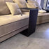 Modern Minimalist Rectangular Steel End Table 1-Tier For Living Room