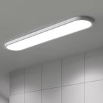 Modern Simplicity Aluminum Acrylic Strip LED Flush Mount Ceiling Light For Hallway