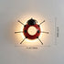 Contemporary Creative Cartoon Beetle Acrylic LED Kids Wall Sconce Lamp For Bedroom