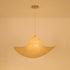 Contemporary Creative Rattan Weaving Iron Hat 1-Light Pendant Light For Dining Room