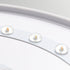 Contemporary Nordic Round Petal Iron Acrylic LED Flush Mount Ceiling Light For Bedroom