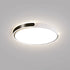 Modern Minimalist Round Aluminum Acrylic LED Flush Mount Ceiling Light For Bedroom