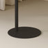 Modern Minimalist Geometric Round Iron End Table For Living Room