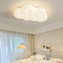 Contemporary Nordic Iron Acrylic Cloud LED Flush Mount Ceiling Light For Bedroom