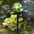 Modern Art Deco Waterproof Solar PP Plastic Resin Frog LED Landscape Lighting Outdoor Light For Garden