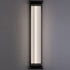 Modern Minimalist Waterproof Rectangular Stainless Steel Acrylic LED Wall Sconce Lamp For Outdoor Patio