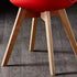 Modern Minimalist Tulip Shape PP Wood Chair Backrest For Living Room