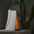 Contemporary Scandinavian Triangle Concrete LED Table Lamp For Bedroom