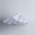 Modern Minimalist Floral Orb Hardware Acrylic 1-Light Pendant Light For Living Room