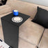 Modern Minimalist Rectangular Steel End Table 1-Tier For Living Room