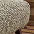 Contemporary Nordic Square Upholstered Cotton Linen Fabric Solid Wood Accent Chair Backrest Armrest For Living Room