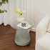 Modern Minimalist Round PC Plastic Coffee Table For Living Room