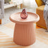 Contemporary Creative Round Cone Lace Base PP Plastic Coffee Table For Living Room
