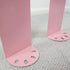 Modern Minimalist Square Table Top Cold Rolled Plate Side Table 4-Leg For Living Room