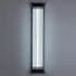 Modern Minimalist Waterproof Rectangular Stainless Steel Acrylic LED Wall Sconce Lamp For Outdoor Patio