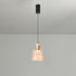 Contemporary Scandinavian Liftable Aluminum Acrylic Cup Shape LED Pendant Light For Bedroom