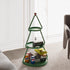 Contemporary Creative Round Iron End Table 3-Tier For Living Room