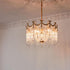 Contemporary Luxury Copper Bow Crystal Beads 6/7/9-Light Chandelier For Living Room