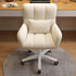 Modern Minimalist Square Back Velvet Cotton Nylon Desk Chair Backrest Armrest For Home Office