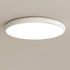 Modern Minimalist Macaron Acrylic Round Shade LED Flush Mount Ceiling Light For Bedroom