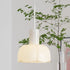 Traditional French Pastoral Flower Bud Glass 1-Light Pendant Light For Living Room
