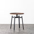 Modern Minimalist Round Iron Coffee Table 4-Legs For Living Room