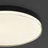 Modern Minimalist Aluminum Acrylic Round Shade LED Flush Mount Ceiling Light For Bedroom