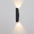 Modern Minimalist Aluminum Roman Column Design Iron LED Wall Sconce Lamp For Living Room