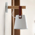 Modern Minimalist Wood Iron Cylinder 1-Light Wall Sconce Lamp For Bedside