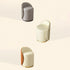 Modern Minimalist Cylinder Iron Leather Vanity Stool Backrest For Bedroom