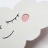 Contemporary Creative Cartoon Smiley Cloud Iron Acrylic Shade LED Kids Wall Sconce Lamp For Bedroom