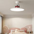 Contemporary Creative Cartoon Panda Elephant Iron Acrylic LED Semi-Flush Mount Ceiling Light For Bedroom