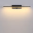 Modern Simplicity Strip Rectangle Aluminum Iron Silicone LED Wall Sconce Lamp For Bedroom