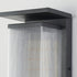 Modern Minimalist Waterproof Rectangular Stainless Steel Acrylic LED Wall Sconce Lamp For Outdoor Patio