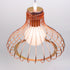 Contemporary Nordic Line Pumpkin Iron 1/3 Light Island Light Chandelier For Dining Room