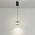 Contemporary Nordic Round Aluminum Acrylic Shade LED Pendant Light For Living Room