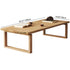 Traditional Chinese Pine Wood Rectangular Coffee Table For Living Room