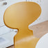 Modern Minimalist Square PVC Metal Chair Four Legs Backrest For Living Room