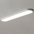 Modern Simplicity Aluminum Acrylic Strip LED Flush Mount Ceiling Light For Hallway